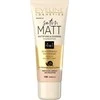 „Eveline Cosmetics Eveline Satin Matt“ matinį efektą suteikiantis ir maskuojantis makiažo pagrindas 4in1, 102 Vanilla, 30 ml