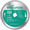Evolution TCT pjūklo diskas skirtas pjauti aliuminį 255 mm / 80z kampiniams pjūklams