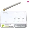 EVOLVEO Sonix - belaidė GSM signalizacija (4 vnt. pultelis, PIR judesio jutiklis, durų/langų jutiklis, išorinis garsiakalbis, Android/iPhone