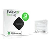 EVOLVEO TrackTag, „Bluetooth“ vietos nustatymo įrenginys su „Apple Find My“, juodas