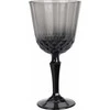 Excellent Houseware Pilkos stiklinės vyno taurė, 310 ml