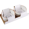Excellent Houseware Porcelianiniai kepimo indeliai, 10 cm, 200 ml, 2 vnt.