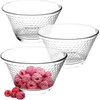 Excellent Houseware Stiklinės salotinės 11,5 cm, 300 ml, 3 vnt.