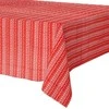 Excellent Houseware Šventinė staltiesė 180x130 cm raudona - atspari dėmėms