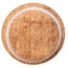 Excellent Houseware Wooden lid with seal, 6 cm, 3 pcs