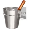 Excellent Houseware Kibiras su laikikliu indas ant ledo šampano vyno degtinės viskio butelis