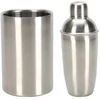Excellent Houseware „Puikus namų apyvokos reikmenų barmeno dovanų rinkinys, 2 dalys: plaktuvas ir ledo kibirėlis, nerūdijančio plieno