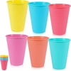 Excellent Houseware Plastikiniai puodeliai 400 ml, 6 vnt