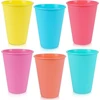 Excellent Houseware Plastikiniai puodeliai 400 ml, 6 vnt