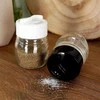 Excellent Houseware Stiklinė druskinė ir pipirinė 2 vnt. - 75 ml, su reguliuojamais angomis