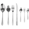 Excellent Houseware Stalo įrankių rinkinys plienas sidabras 6 asmenims 39 vnt.
