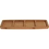 Mondex Excellent Houseware Taca talerz do serwowania bambusowy 33x10 cm universalus