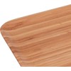Excellent Houseware Bamboo Vaisių serviravimo padėklas, 33x23 cm, bambukas