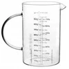 Excellent Houseware Küchenmessbecher Messbecher Messkanne aus Glas 1 L