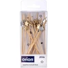 Excellent Houseware Orion Kokteilių Šiaudeliai 12 cm Bambu 20 vnt. - Užkandžiams