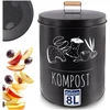 Excellent Housware Virtuvinis kompostavimo indas su filtru 8 l