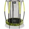 EXIT Tiggy junior trampoline with safety ø140cm - juodas/žalias
