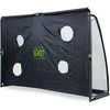 Mobilūs futbolo vartai su atmušimo sienelė Exit Finta 300x200x90cm