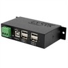 HUB USB Exsys EXSYS EX-1163HMS 4-portowy koncentrator USB 2.0 metal