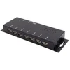Exsys EX-1177-2S USB 2.0 koncentratorius su 7 prievadais ir apsauga nuo ESD 15 kV viršįtampių