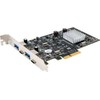 Kontroler Exsys EXSYS EX-12005 4 portowa karta USB 3.2 Gen2 PCIe 2x USB-A i 2x USB-C