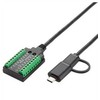 Exsys EXSYS EX-13003 USB 2.0 laidas į 1 x serijinį RS-232/422/485 ir TTL su 18 kontaktų gnybtų bloku