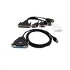 Kabelis USB Exsys USB-A - RS-232 1.8 m Juodas