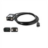 Kabelis USB Exsys USB-A - RS-232 1.8 m Juodas