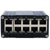 Šakotuvas Exsys EX-62025PoE 10 prievadų pramoninis PoE komutatorius, mini, nevaldomas