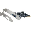 Exsys EXSYS EX-11192 2 prievadų USB 3.2 Gen 1 PCIe plokštė su atskiru maitinimu