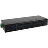 Exsys EXSYS EX-11220HMVS 10 prievadų metalinis USB 3.2 Gen 1 Hub su VIA VL811+ mikroschemų rinkiniu