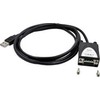 Exsys EXSYS EX-1311-2-5V USB 2.0 į nuoseklųjį RS-232 su 5 V ant 9 kaiščio