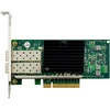 Exsys „InLine®“ dvigubas 10 gigabitų tinklo adapteris, 2x SFP+, PCIe x8, įskaitant žemo profilio pagrindinę plokštę