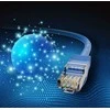 Extralink Cat.8.1 S/FTP 0.5m 40G Mėlyna | LAN pataisos laidas | Varinis vytos poros tinklo kabelis