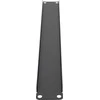 Extralink 1U 19" Front Panel, Juodas