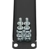 Extralink 1U 19" Front Panel, Juodas