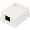 Extralink | Lizdas natynkowe | 1x RJ45 KAT5E UTP
