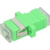 Extralink SC/APC Adapteris, Single Mode, Simplex, with Clear Caps