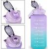 Gertuvė Extralink Motivational Bottle, Vanduo Bottle, 2000ml, Violetinė-Mėlyna, BUT-992