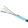 Tinklo laidas Extralink CAT6 FTP lauko tinklo kabelis 305 m, juodas, Native