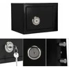 Extralink Home Seifas, Office Security Box, Key Lock, Security Cash Box, Juodas, S-404