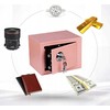 Extralink Home Seifas, Office Seifas, Key Locker, Security Cash Box, Rožinė, S-404