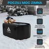 Extralink Ledo vonia | Ledo vonia | 160x85x65cm, juoda