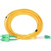 Extralink SC/APC-LC/APC Patch Cord, Single Mode, Duplex, 9/125um, 3mm, 1.5m