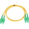 „Extralink“ jungiamasis laidas SC/APC į SC/APC, PVC, vienmodis, dvipusis, G.657A, 3 mm, 3 m