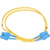 Extralink OPTIX Šviesolaidinis jungiamasis laidas SM SC/UPC-SC/UPC DUPLEX 1m