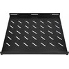 EXTRALINK fiksuota lentyna 800 mm gylio spintelei 19 colių 500 mmx 1U juodas
