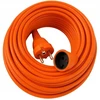 Extralink „PowerLink“ | Maitinimo tinklo prailginimo kabelis | 50 m, oranžinis, su įžeminimu, 3 x 1,5 mm2