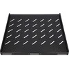 EXTRALINK fiksuota lentyna 800 mm gylio spintelei 19 colių 500 mmx 1U juodas