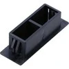 Extralink Fiber Optic Blank Adapteris, Juodas, SC Duplex